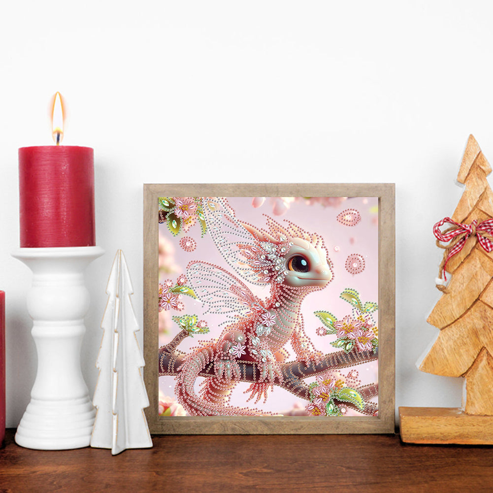 Pterosaur - Special Shaped Drill Diamond Painting 30*30CM