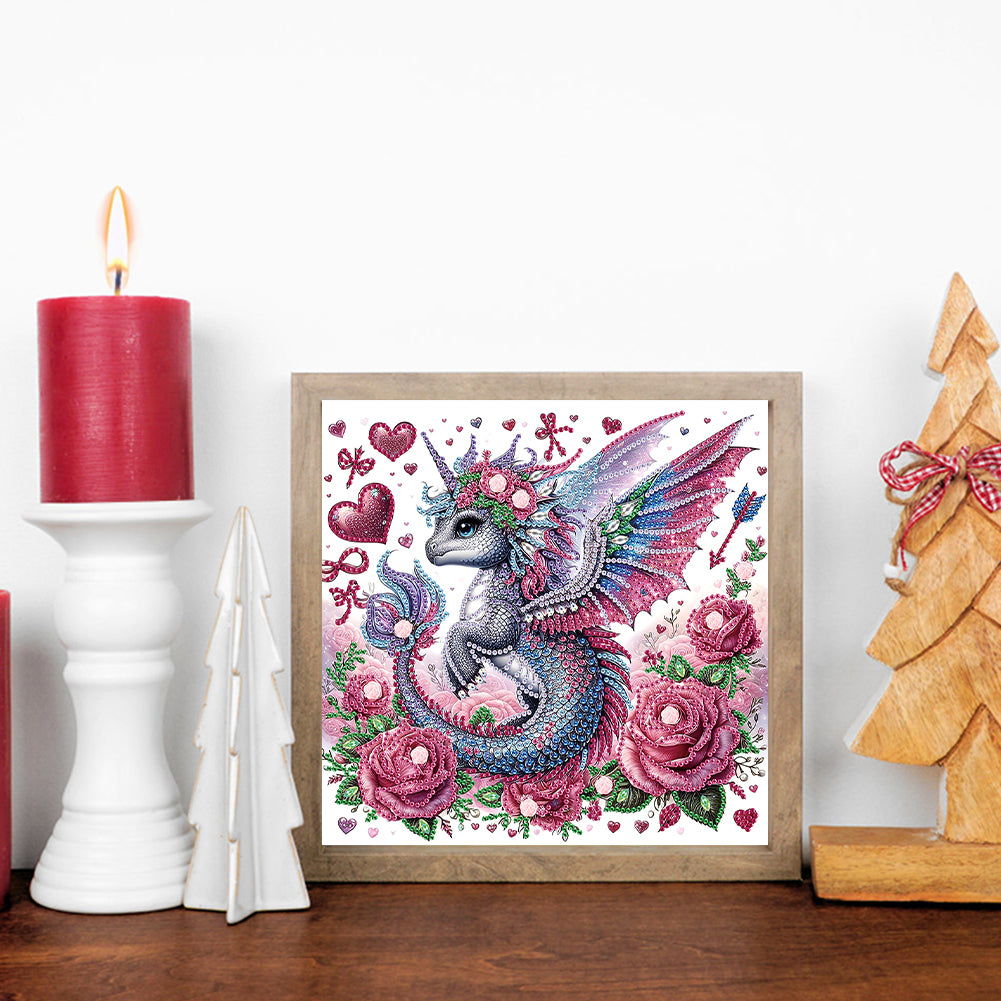Pterosaur - Special Shaped Drill Diamond Painting 30*30CM