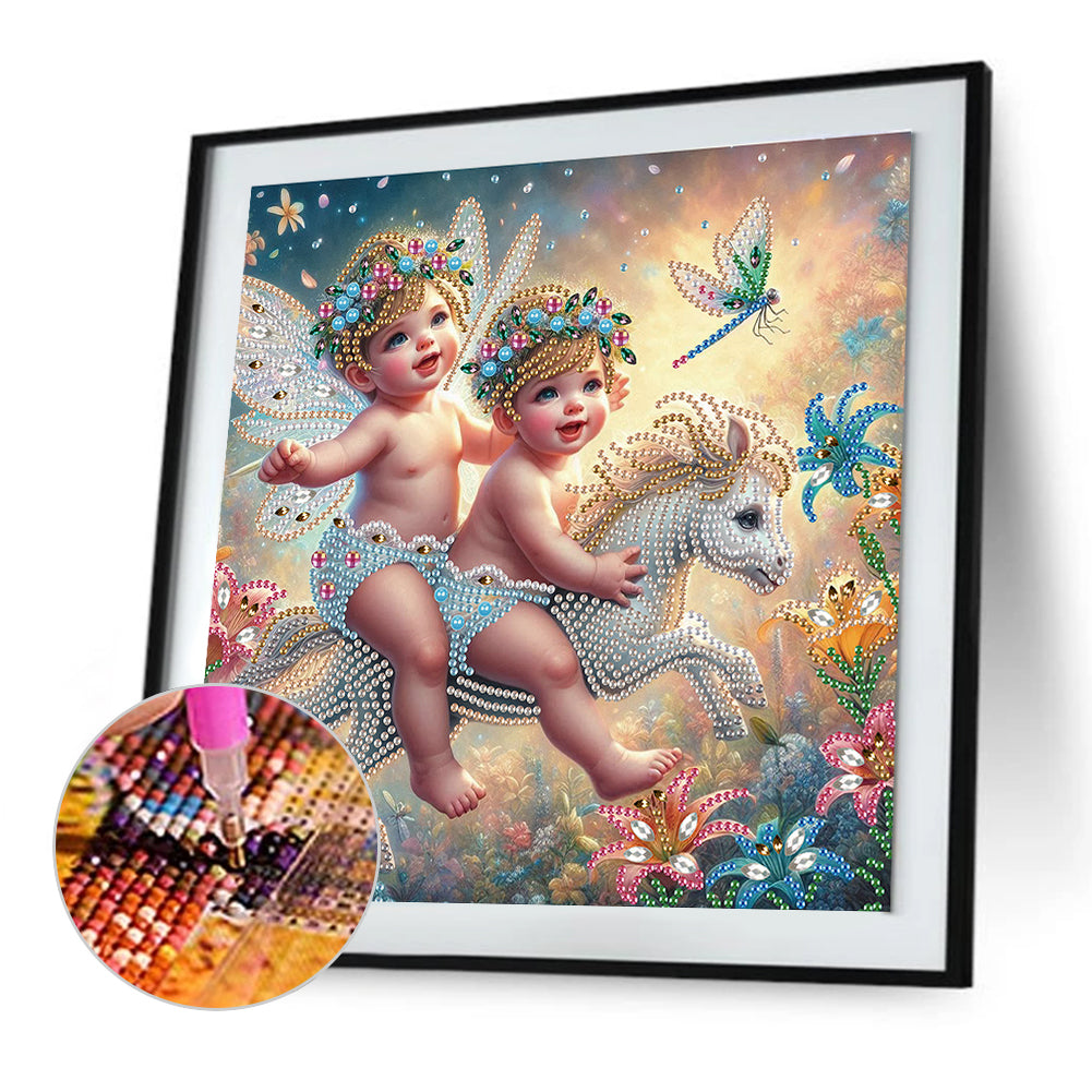Angel - Special Shaped Drill Diamond Painting 30*30CM