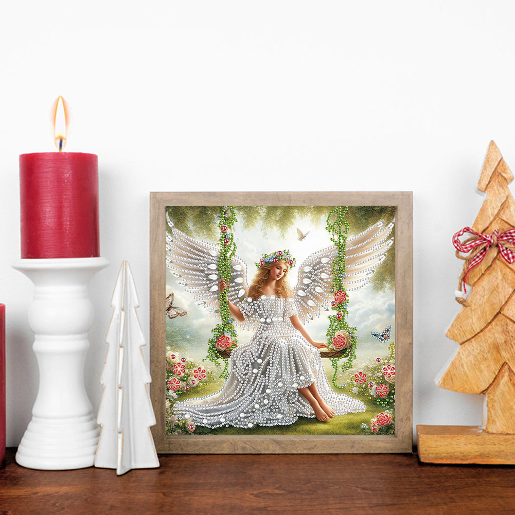 Angel - Special Shaped Drill Diamond Painting 30*30CM