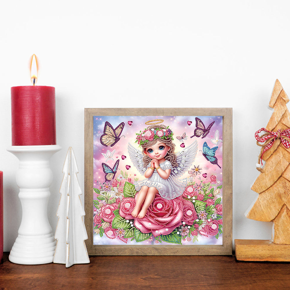 Angel - Special Shaped Drill Diamond Painting 30*30CM
