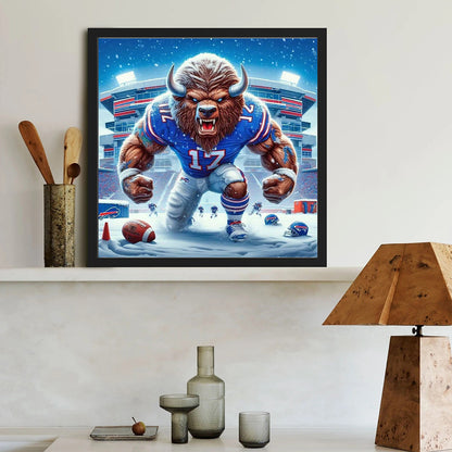 Buffalo Bills - Full Round Drill Diamond Painting 40*40CM
