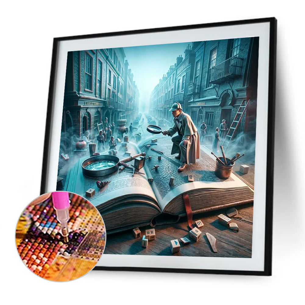 Dream Scene - Full Round Drill Diamond Painting 50*50CM