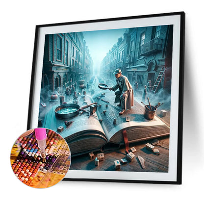Dream Scene - Full Round Drill Diamond Painting 50*50CM