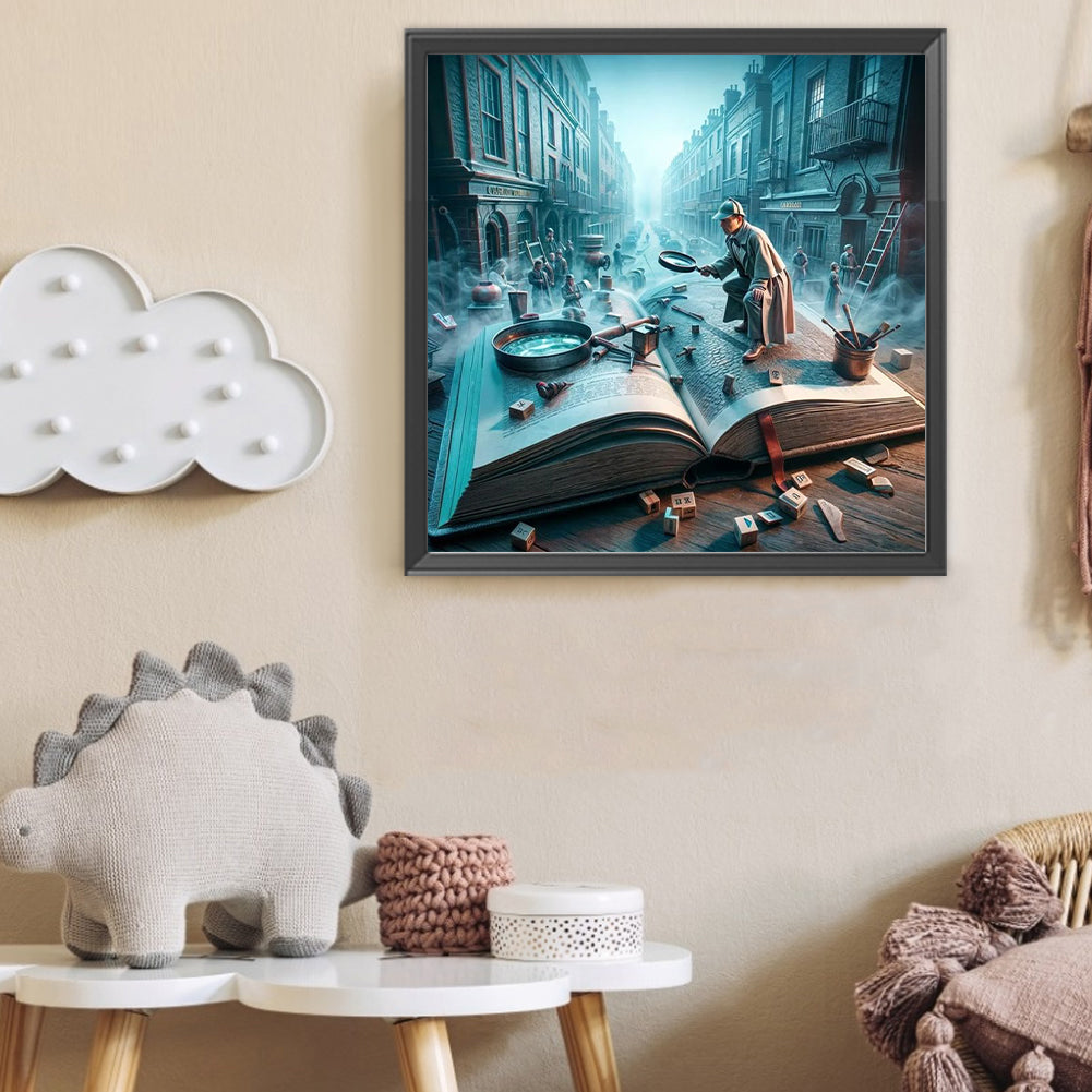Dream Scene - Full Round Drill Diamond Painting 50*50CM