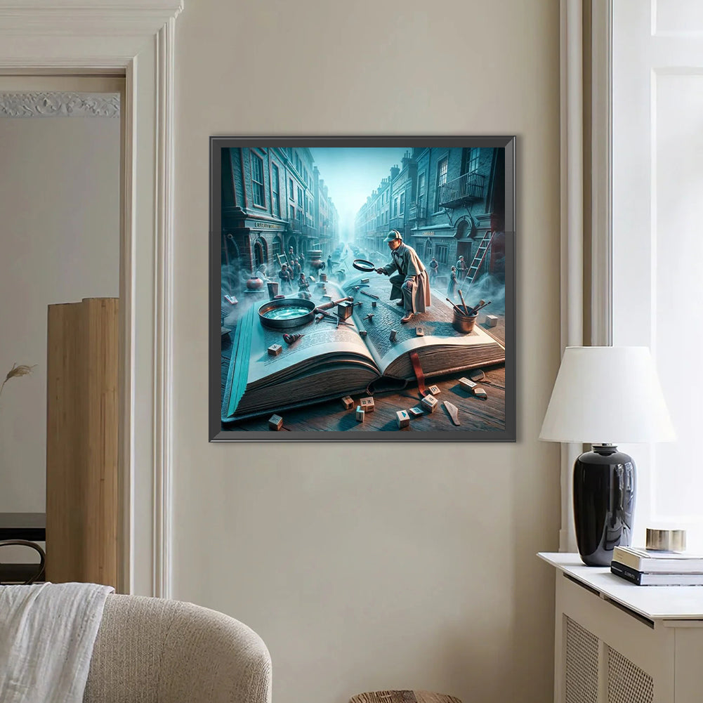 Dream Scene - Full Round Drill Diamond Painting 50*50CM