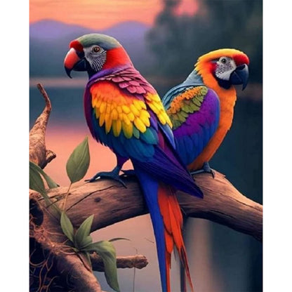 Bird - Full Square Drill Diamond Painting 40*50CM