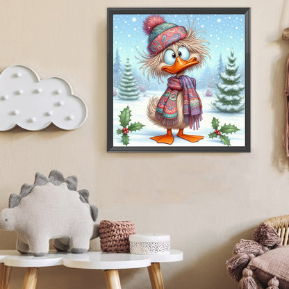 Duck - Full Round Drill Diamond Painting 40*40CM