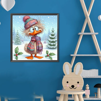 Duck - Full Round Drill Diamond Painting 40*40CM