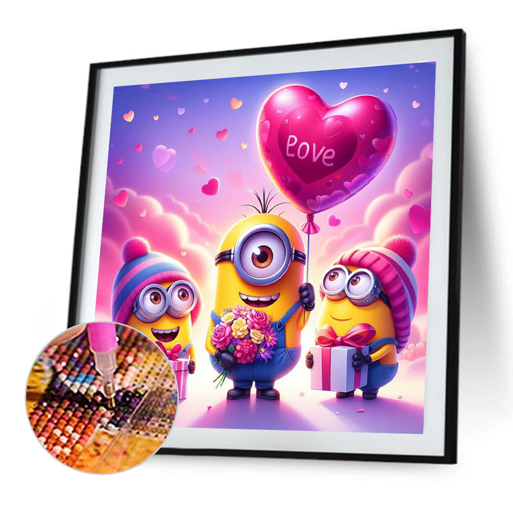 Minions - Full Round Drill Diamond Painting 40*40CM