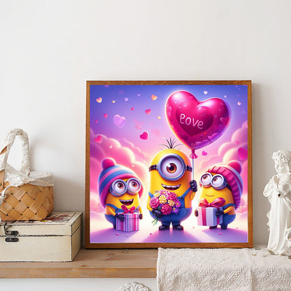 Minions - Full Round Drill Diamond Painting 40*40CM