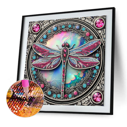Dragonfly - Special Shaped Drill Diamond Painting 30*30CM
