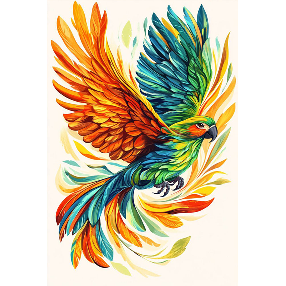 Macaw - Full Round Drill Diamond Painting 40*60CM