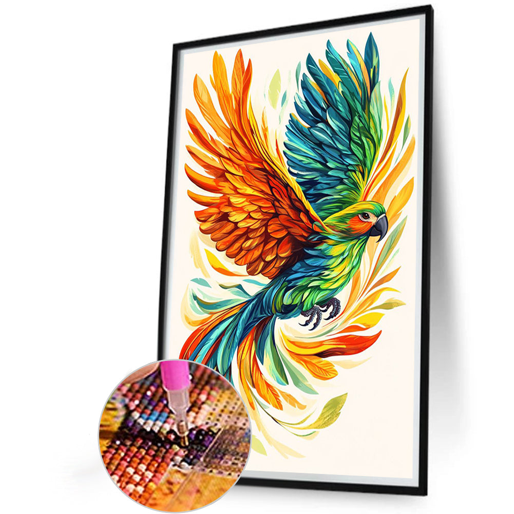 Macaw - Full Round Drill Diamond Painting 40*60CM