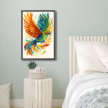 Macaw - Full Round Drill Diamond Painting 40*60CM