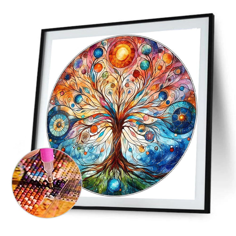 Tree Of Life - Full Round Drill Diamond Painting 40*40CM