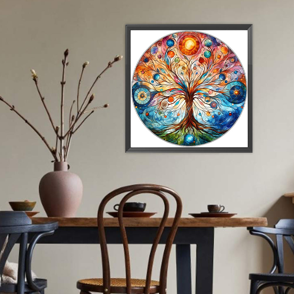 Tree Of Life - Full Round Drill Diamond Painting 40*40CM