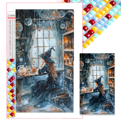 Witch - Full Square Drill Diamond Painting 40*70CM