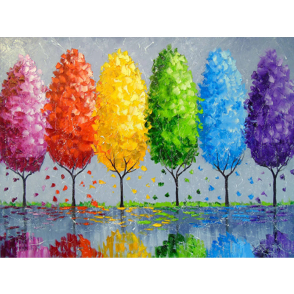 Colorful Forest - Full Square Drill Diamond Painting 40*30CM