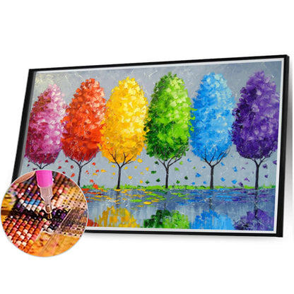 Colorful Forest - Full Square Drill Diamond Painting 40*30CM