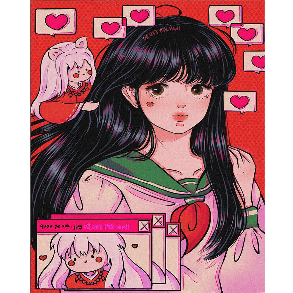 Kagome - Full Round Drill Diamond Painting 40*50CM