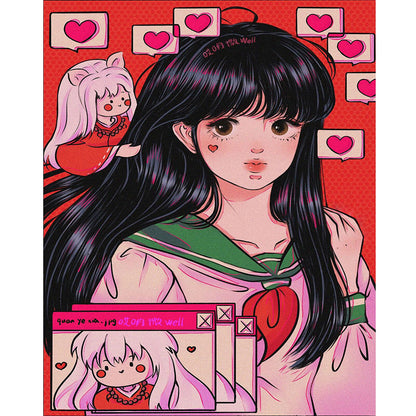 Kagome - Full Round Drill Diamond Painting 40*50CM