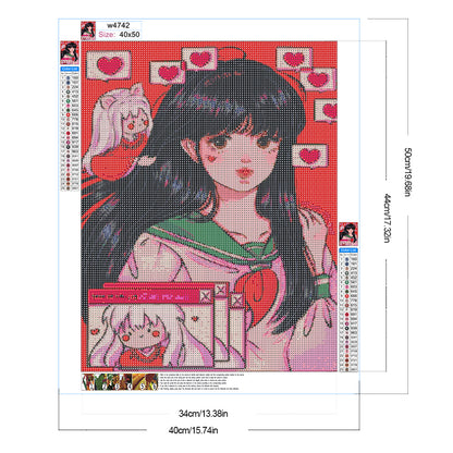 Kagome - Full Round Drill Diamond Painting 40*50CM