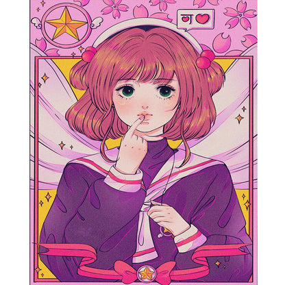 Sakura - Full Round Drill Diamond Painting 40*50CM