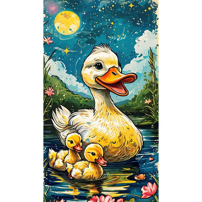 Yellow Duck - Full Round Drill Diamond Painting 40*70CM