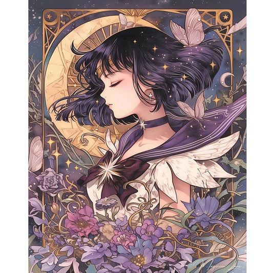 Sailor Moon - Full Round Drill Diamond Painting 40*50CM