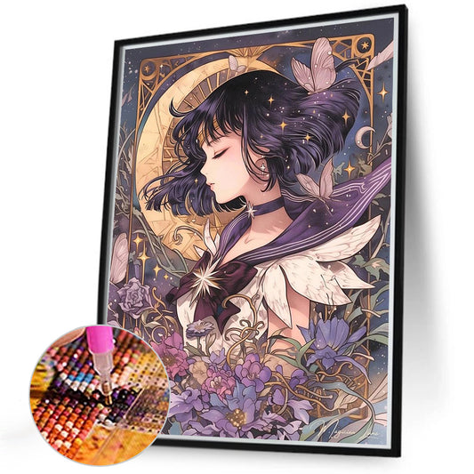Sailor Moon - Full Round Drill Diamond Painting 40*50CM