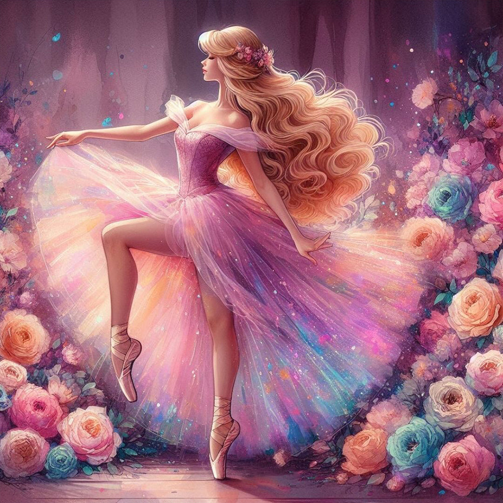 Disney Princesses - Full Round Drill Diamond Painting 40*40CM