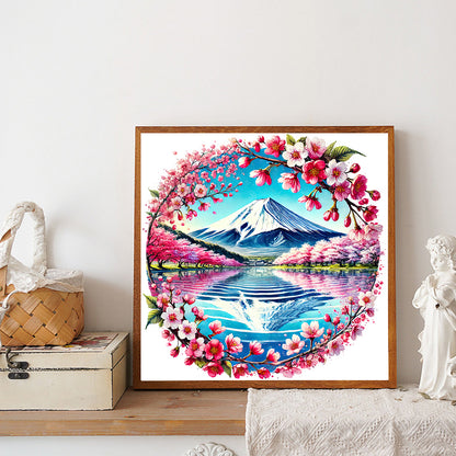 Mount Fuji, Japan - Full Round Drill Diamond Painting 30*30CM