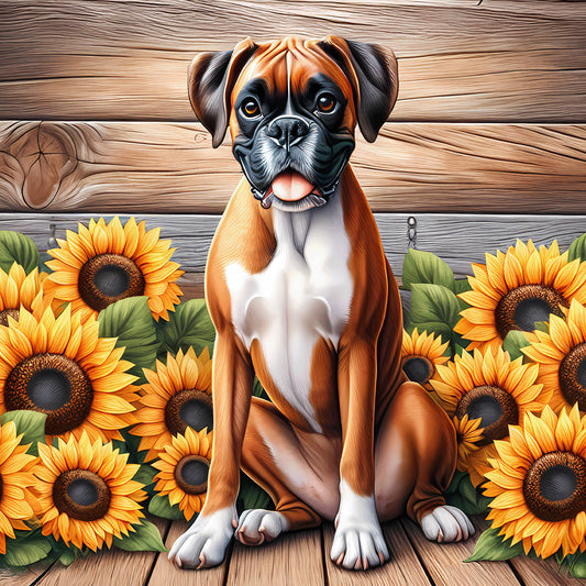 Labrador - Full Round Drill Diamond Painting 40*40CM