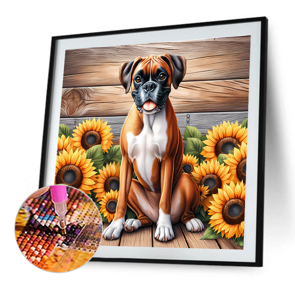 Labrador - Full Round Drill Diamond Painting 40*40CM