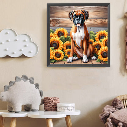 Labrador - Full Round Drill Diamond Painting 40*40CM