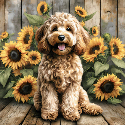Teddy - Full Round Drill Diamond Painting 40*40CM