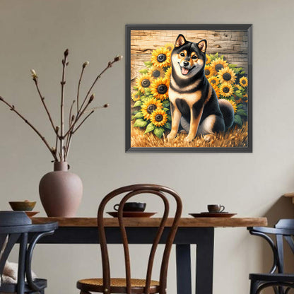 Chinese Rural Dog - Full Round Drill Diamond Painting 40*40CM