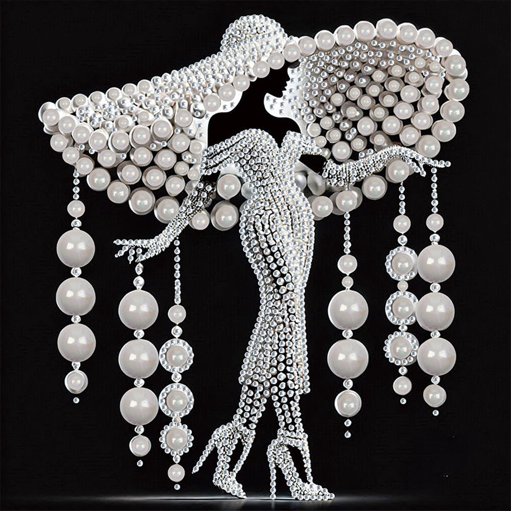 Elegant Lady - Special Shaped Drill Diamond Painting 30*30CM