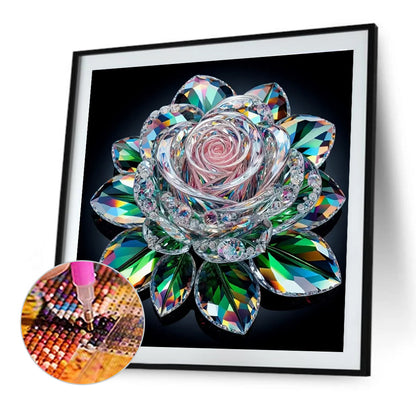 Crystal Rose - Full Round Drill Diamond Painting 30*30CM