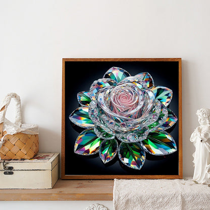 Crystal Rose - Full Round Drill Diamond Painting 30*30CM