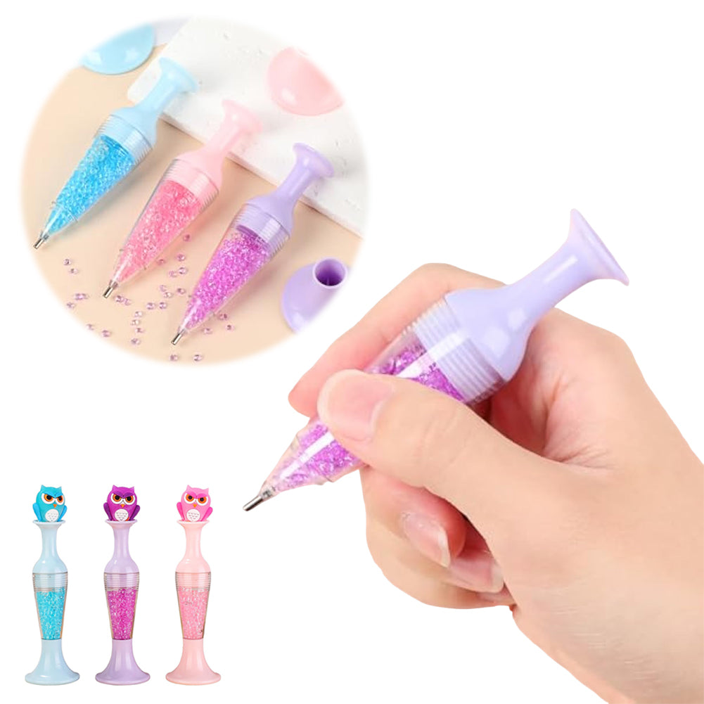 3Pcs Vase Shape 5D Diamond Painting Tool Diamond Art Painting Pen for Art Crafts