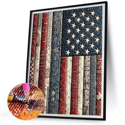 Union Flag - Full Round Drill Diamond Painting 30*40CM