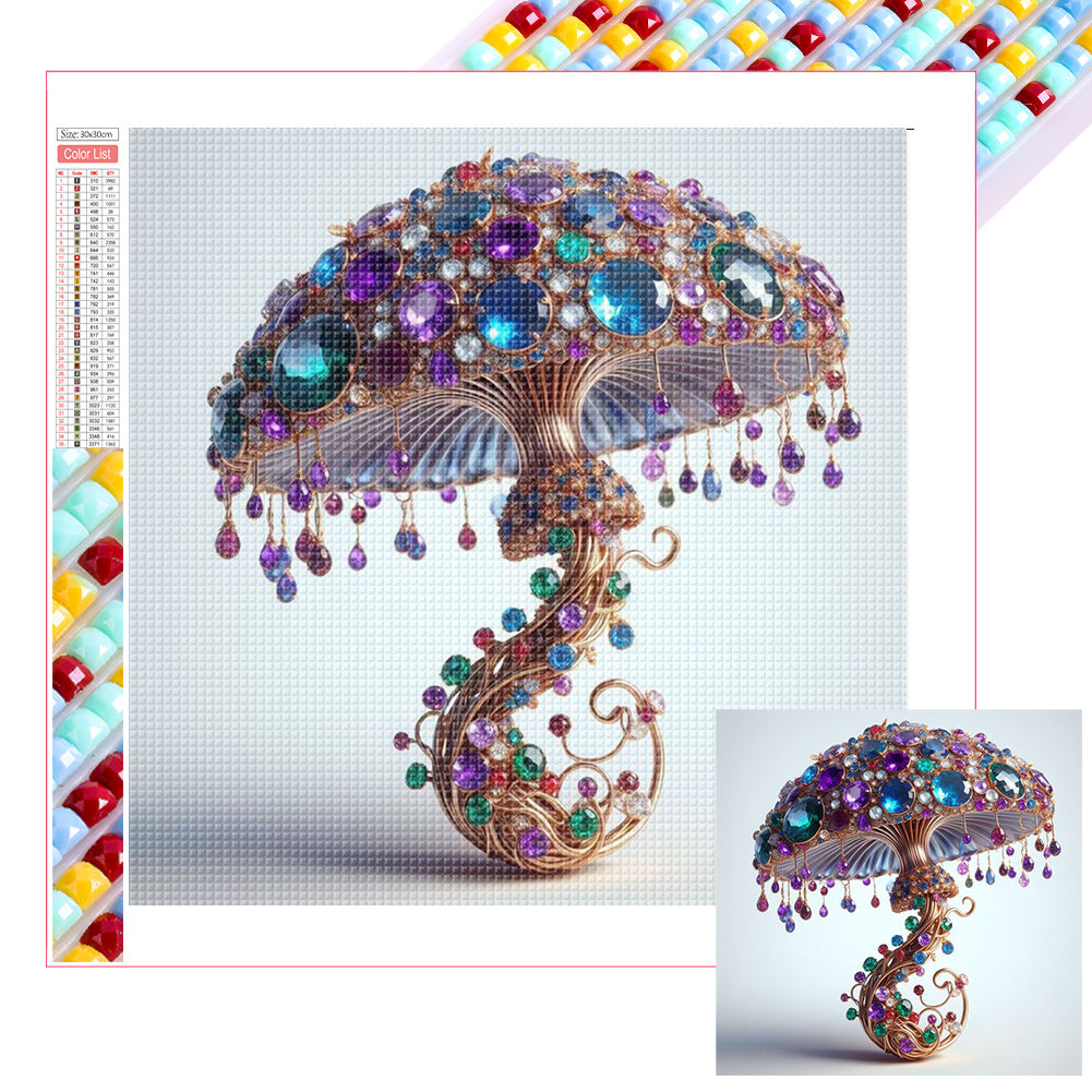 Colorful Jewelry - Full Square Drill Diamond Painting 30*30CM