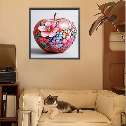 Spring Apple - Full Square Drill Diamond Painting 30*30CM