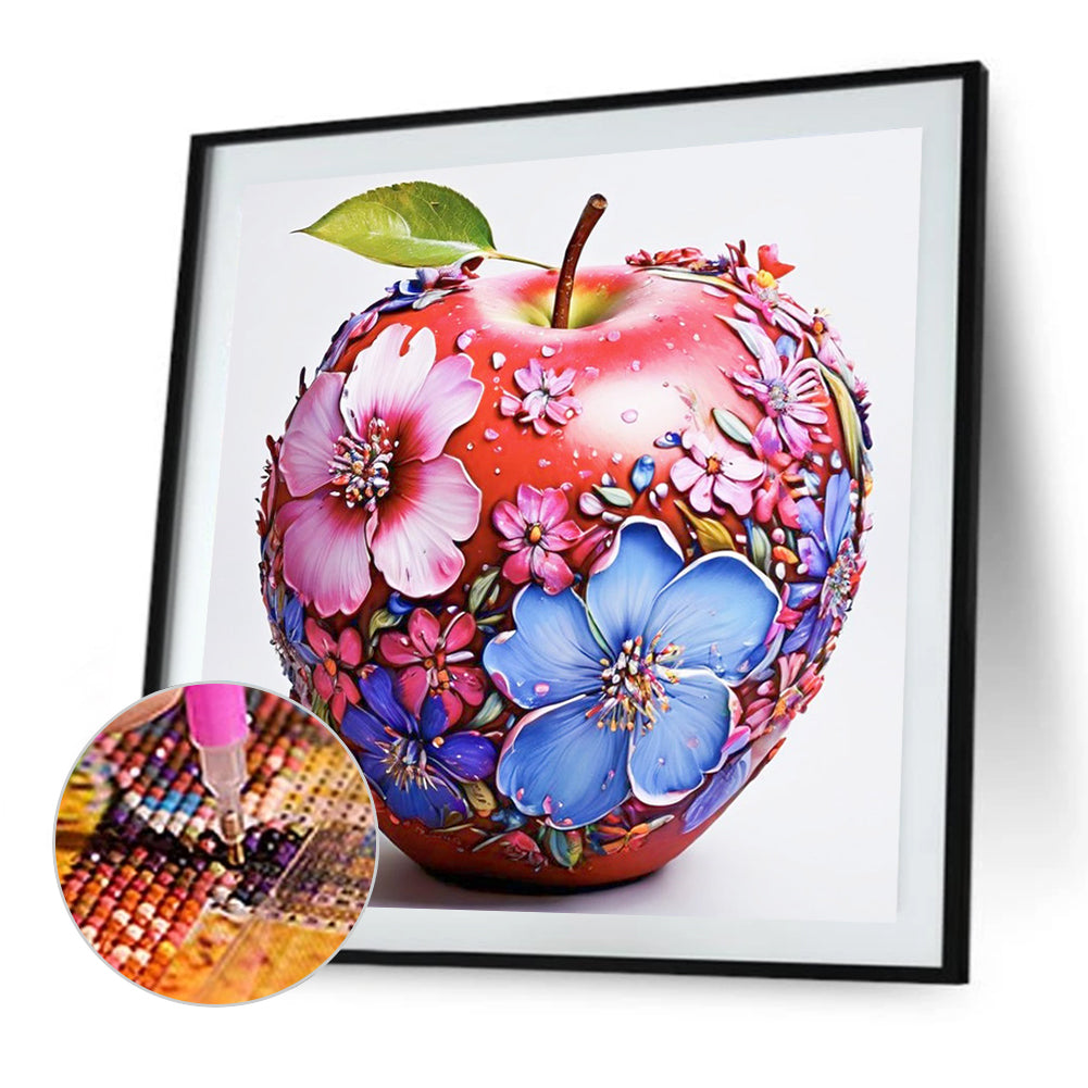Spring Apple - Full Square Drill Diamond Painting 30*30CM