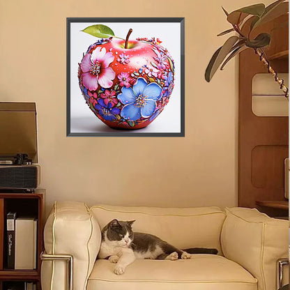 Spring Apple - Full Square Drill Diamond Painting 30*30CM