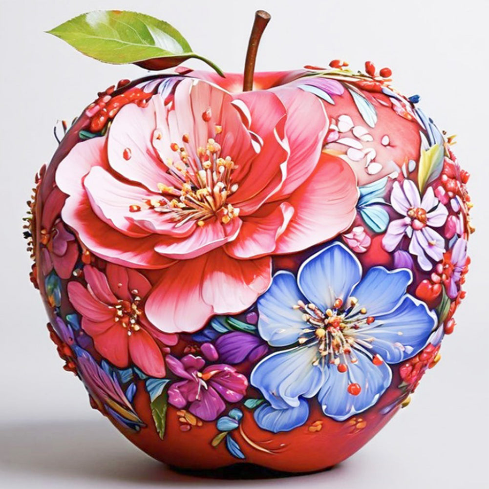 Spring Apple - Full Square Drill Diamond Painting 30*30CM