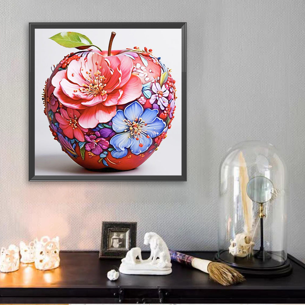 Spring Apple - Full Square Drill Diamond Painting 30*30CM