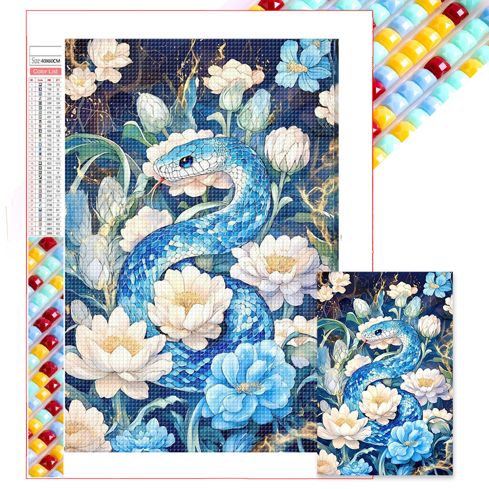 Snake - Full Square Drill Diamond Painting 40*60CM
